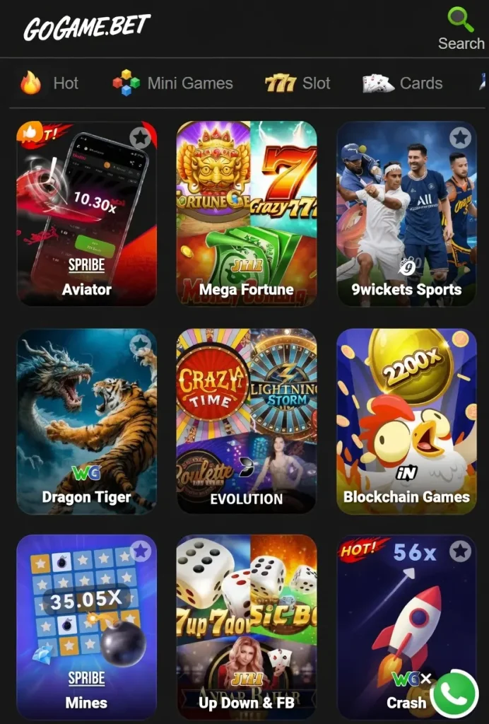 gobet game